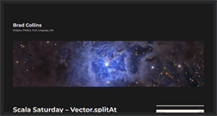 Desktop Screenshot of bradcollins.com