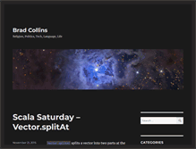 Tablet Screenshot of bradcollins.com